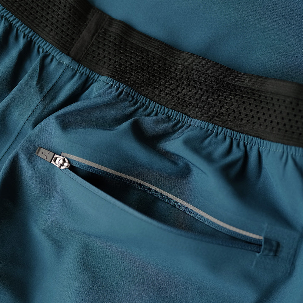 Mens Saker No-Liner Shorts (Petrol)