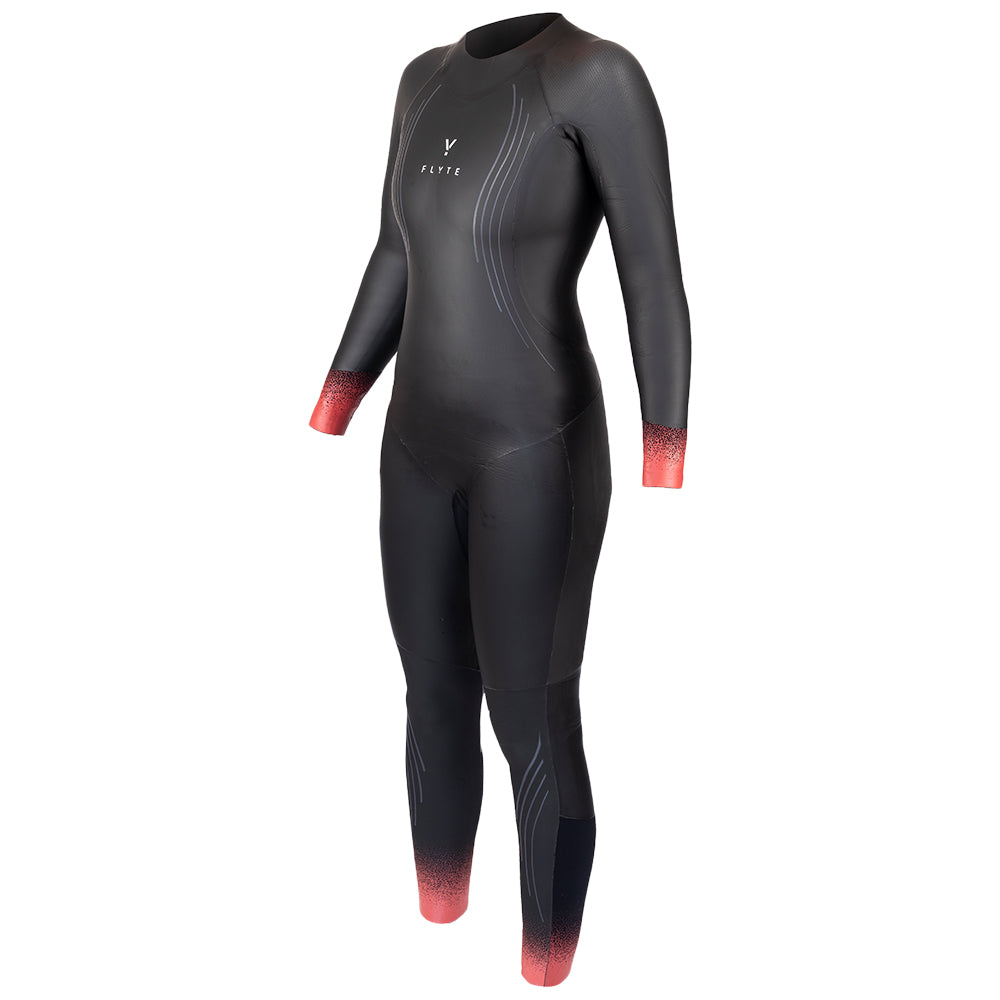 Flyte Womens Petrel Swim Wetsuit (Black)