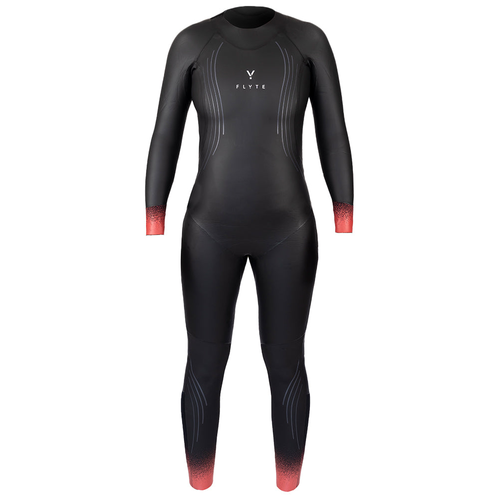 Flyte Womens Petrel Swim Wetsuit (Black)