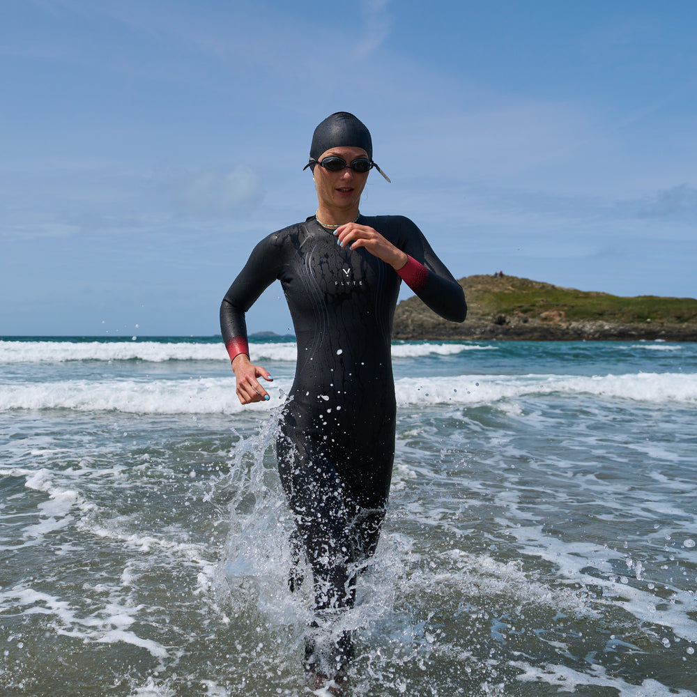 Flyte Womens Petrel Swim Wetsuit (Black)