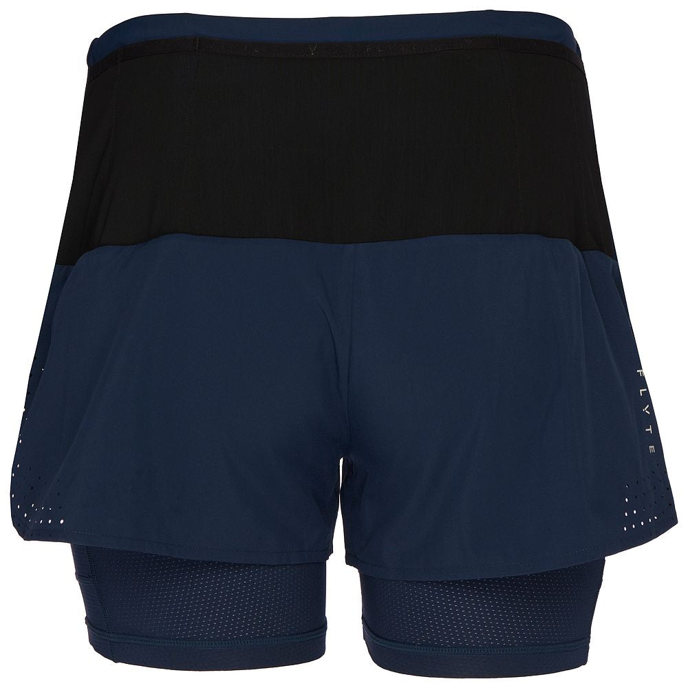 Womens Tern 2-in-1 Trail Shorts (Navy)