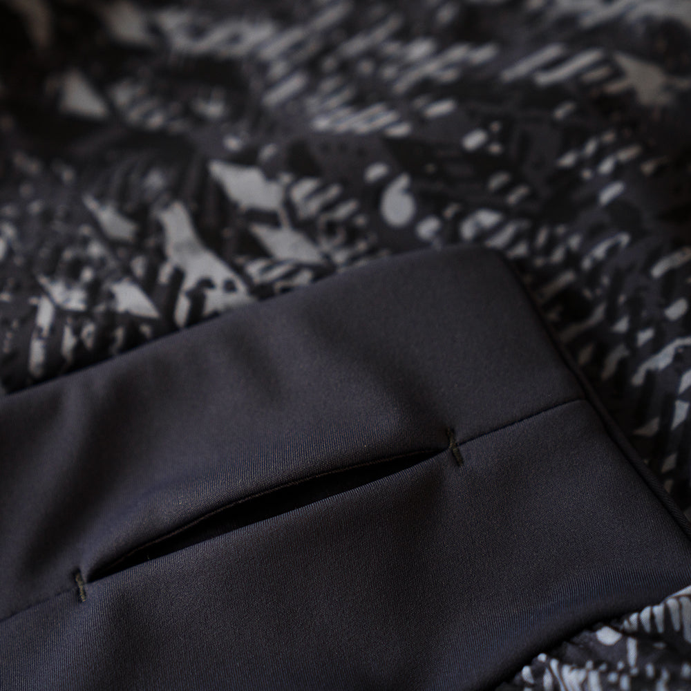Womens Luna Shorts (Graphite Print)