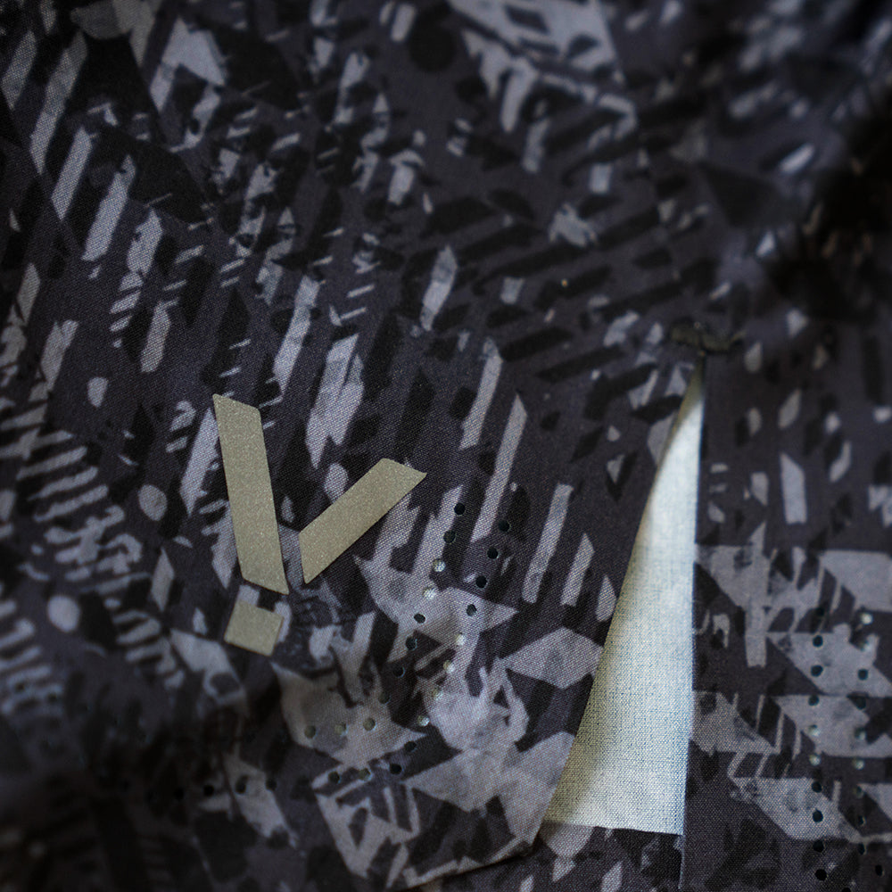 Womens Luna Shorts (Graphite Print)