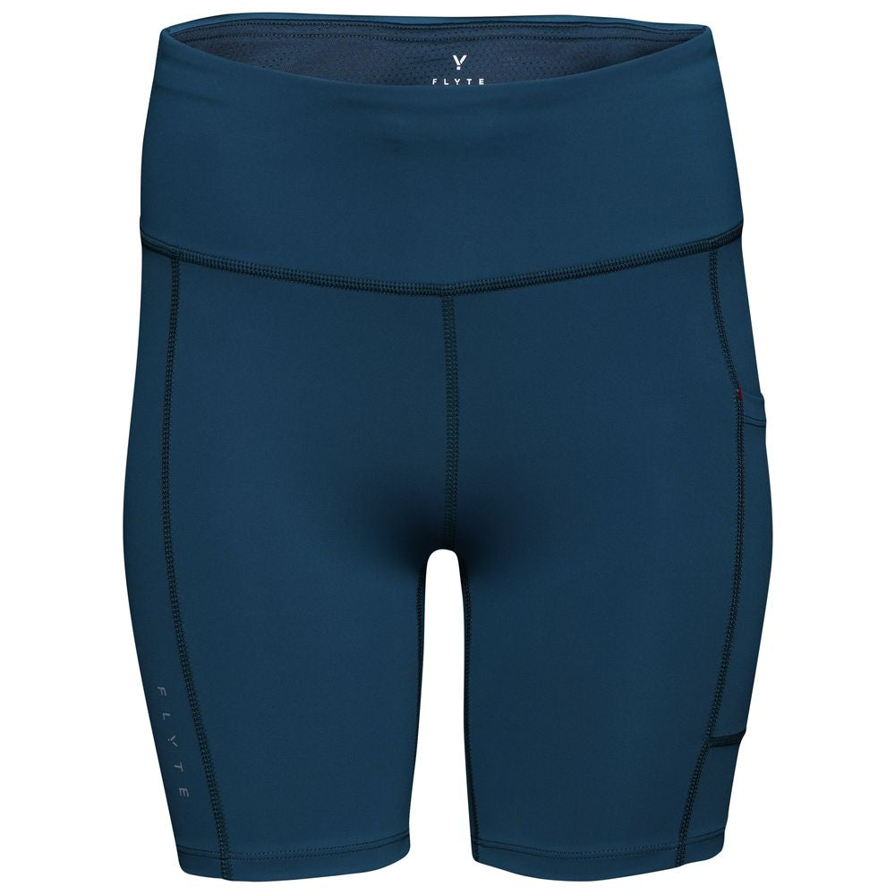 Womens Gaia Tight Shorts (Petrol)