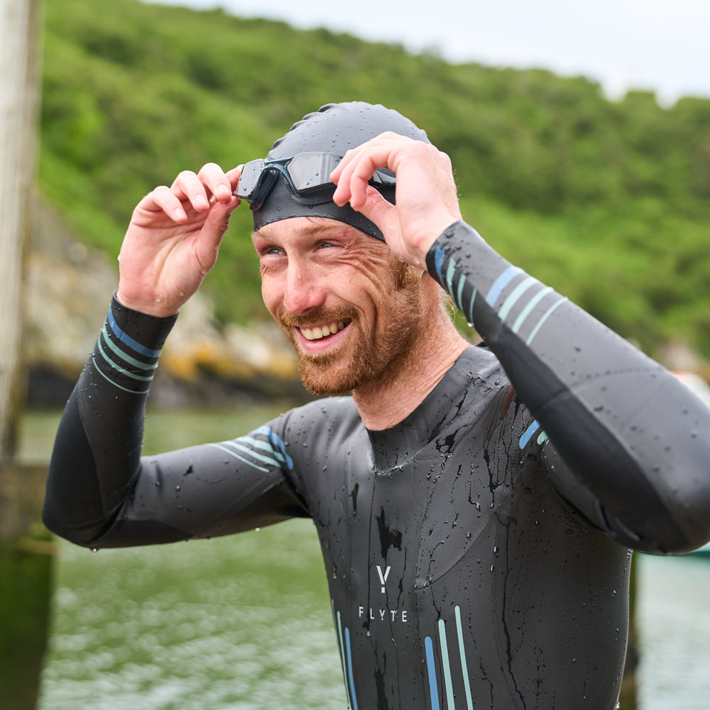 Flyte Mens Petrel Pro Swim Wetsuit (Black)