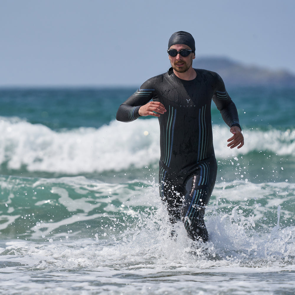 Flyte Mens Petrel Pro Swim Wetsuit (Black)