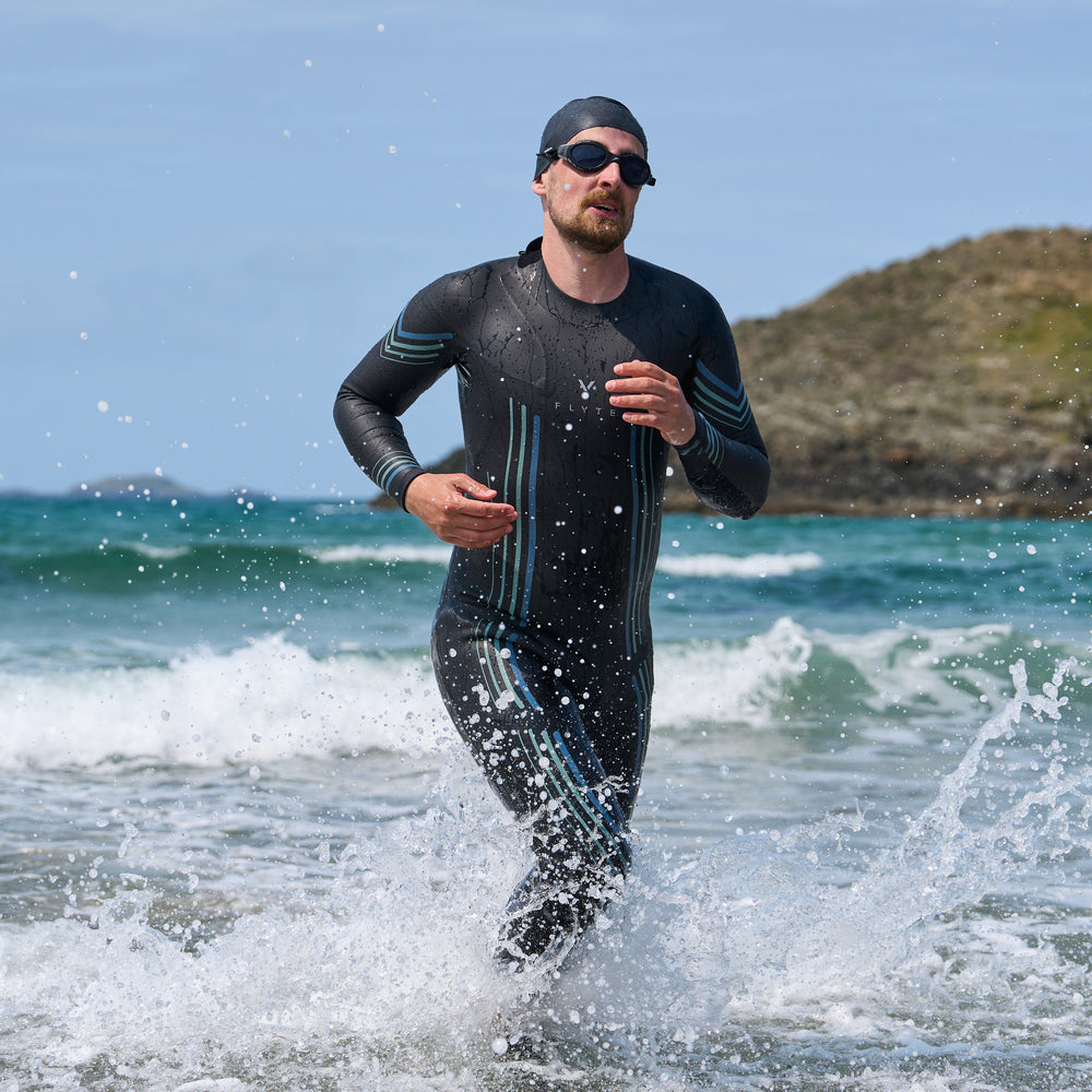 Flyte Mens Petrel Pro Swim Wetsuit (Black)