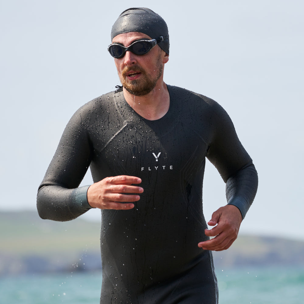 Flyte Mens Petrel Swim Wetsuit (Black)