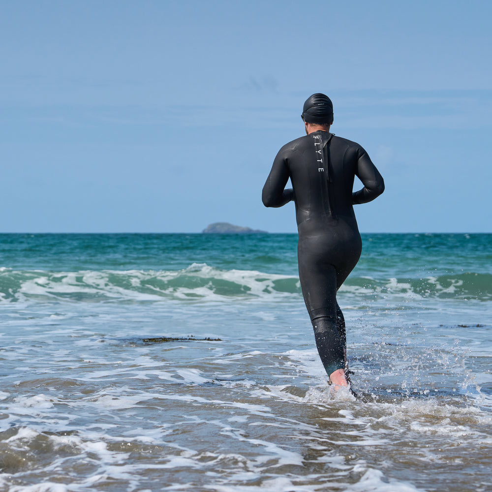 Flyte Mens Petrel Swim Wetsuit (Black)