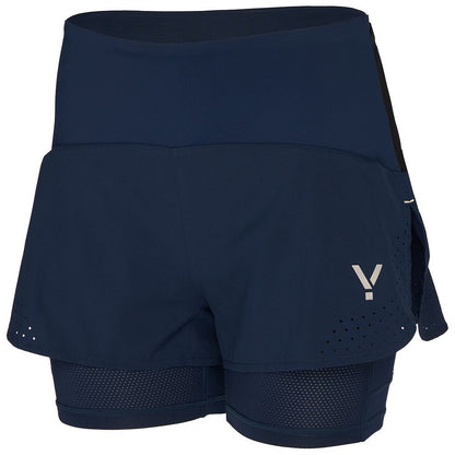 Womens Tern 2-in-1 Trail Shorts (Navy)