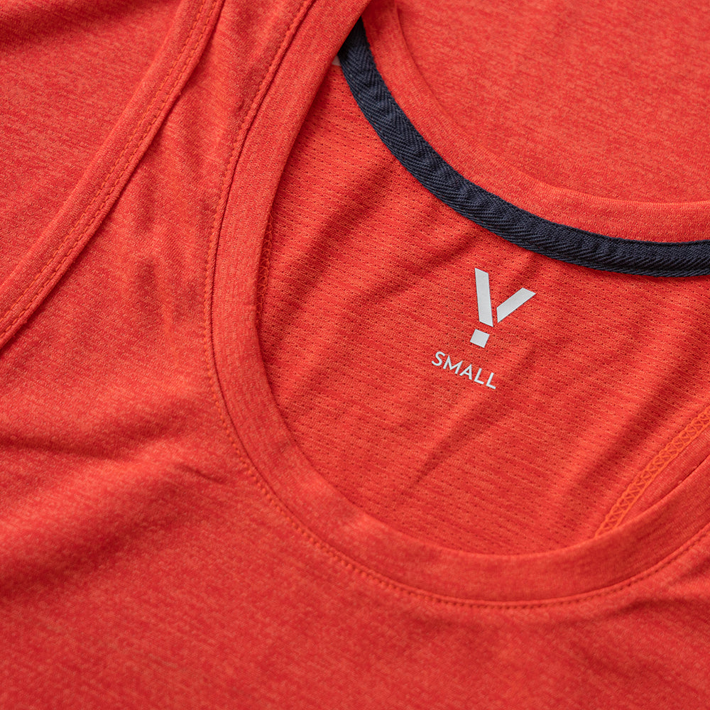 Womens Stellar Tech Singlet (Grapefruit)