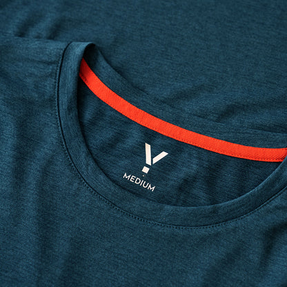 Mens Volta Tech Tee (Petrol)