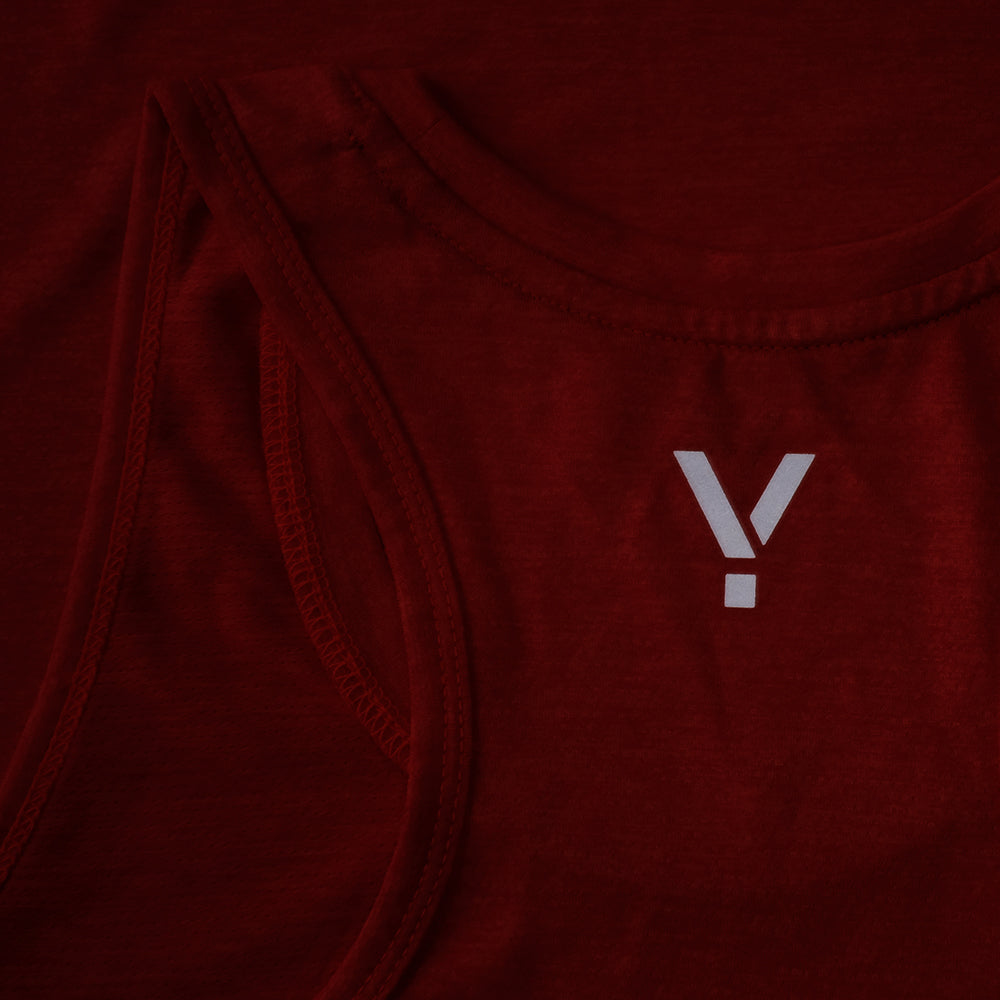 Womens Stellar Tech Singlet (Grapefruit)