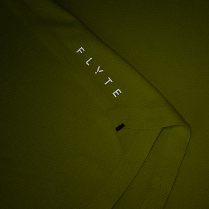 Womens Volta Tech Tee (Citron)