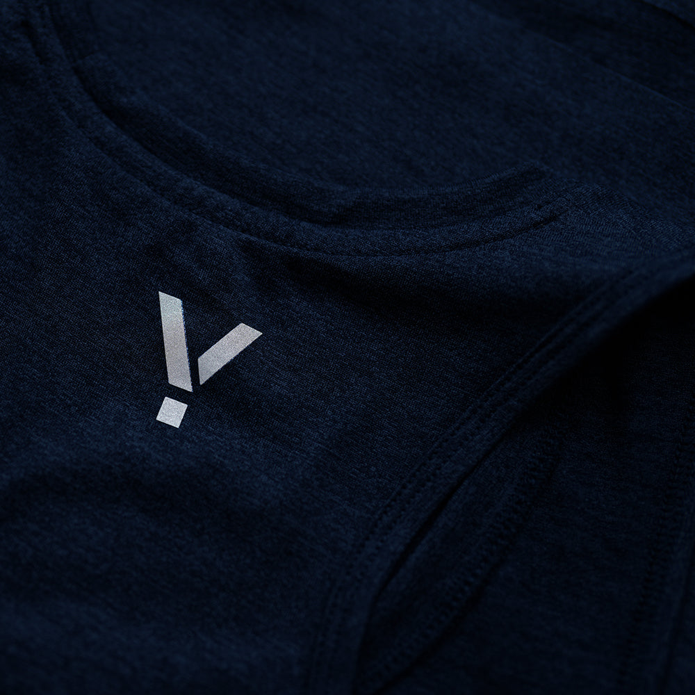 Womens Stellar Tech Singlet (Navy)