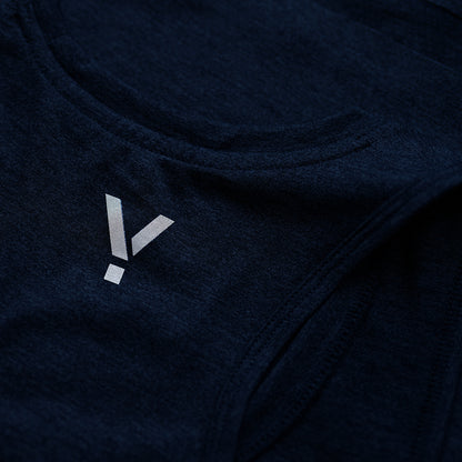 Womens Stellar Tech Singlet (Navy)