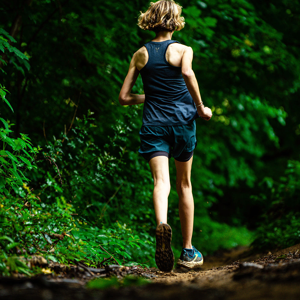 Womens Stellar Tech Singlet (Navy)