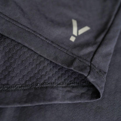 Mens Zephyr Zip Grid Fleece (Graphite) | Flyte